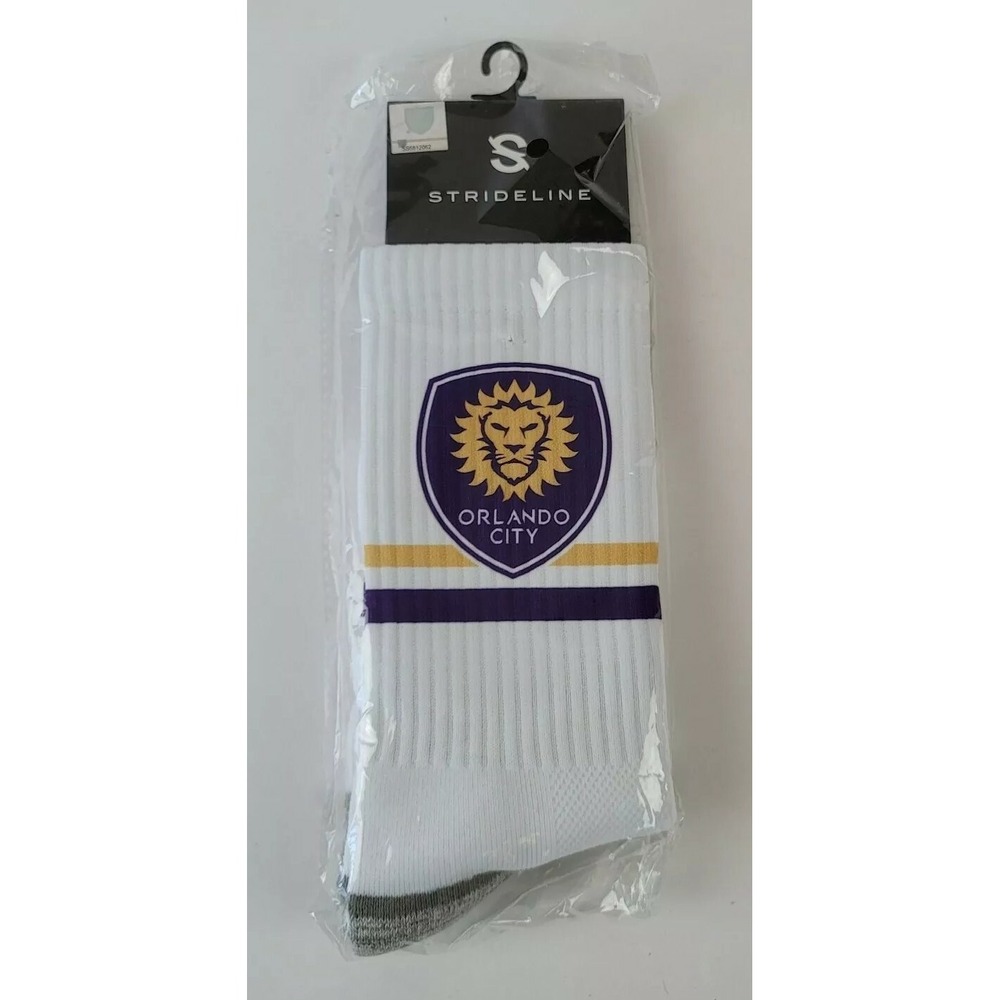 Men's Orlando City Soccer Club Team Premium Retro Licensed Socks by Strideline